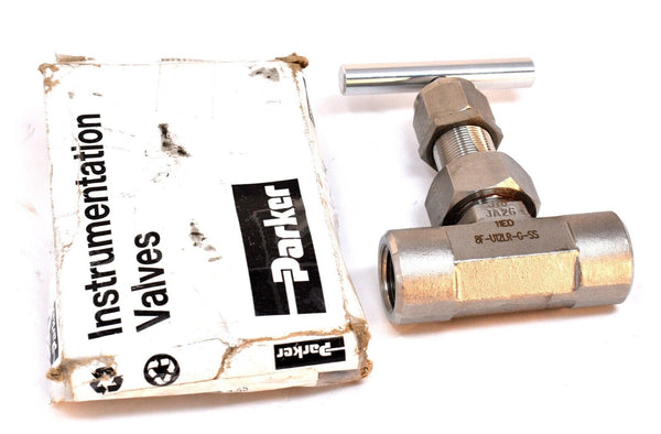 PARKER 8F-U12LR-G-SS Union Bonnet Valve 1/2" Stainless Steel