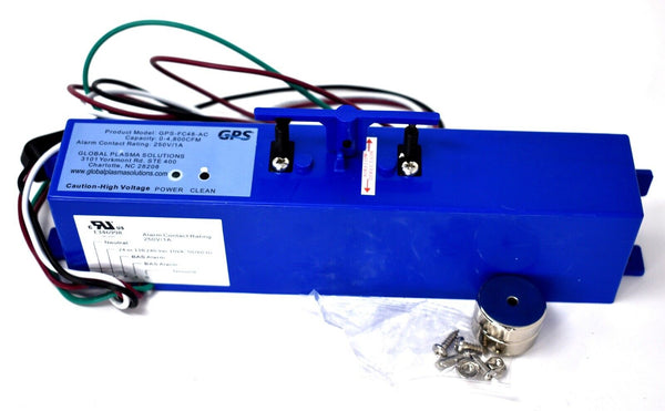 GPS GPS-FC48-AC Auto-Cleaning Ionization System Capacity 0-4,800 CFM