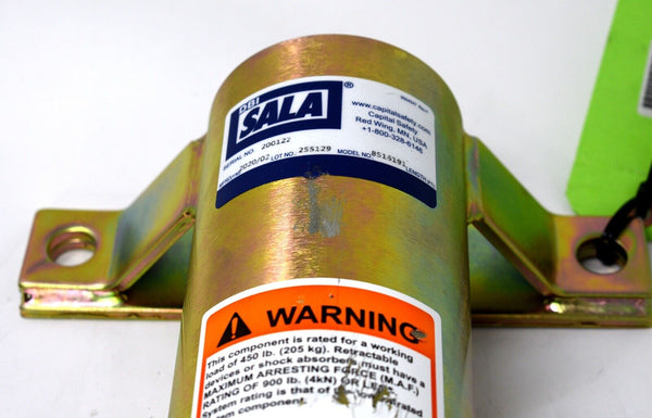 DBI-SALA 8516191 Confined Space Wall Mount Sleeve Davit Base