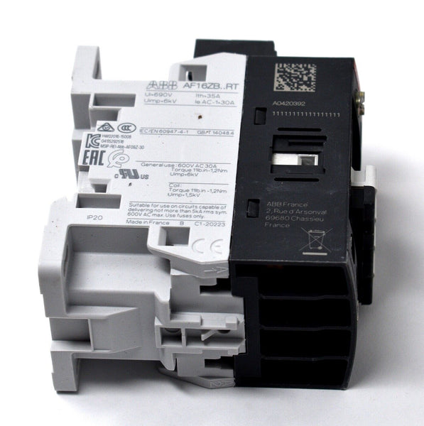 ABB AF16ZB-40-00RT-21, 4 Pole Contactor