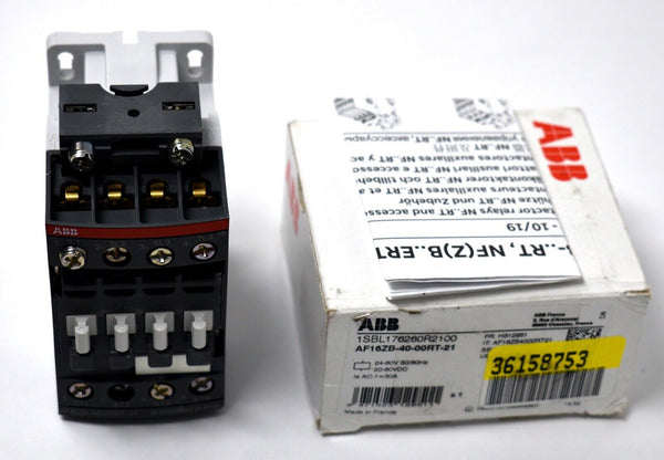 ABB AF16ZB-40-00RT-21, 4 Pole Contactor