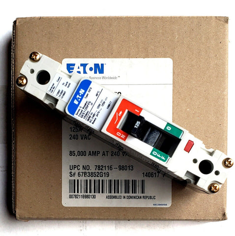 Eaton GES1125FFG 125A 240VAC - Industrial Circuit Breaker 125A, 240VAC - New