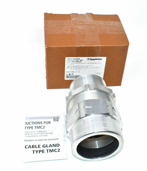 Appleton TMC2-250272A Aluminum Explosion Proof Cable Gland 2-1/2″ Npt