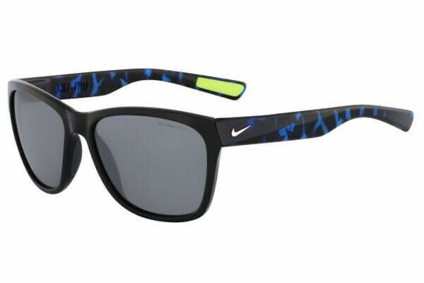 Nike Vital Sunglasses EV0881 042 Black / Game Royal Tort / Grey W/ Silver Lens