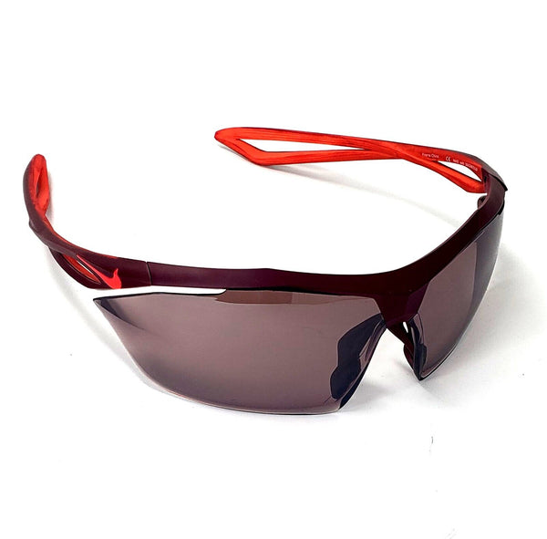 Nike Vaporwing E EV0944 600 Sunglasses Matte Team Red Speed Tint with Nike Case