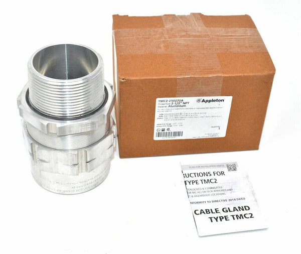 Appleton TMC2-250272A Aluminum Explosion Proof Cable Gland 2-1/2″ Npt