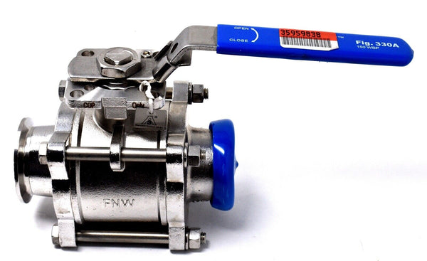 FNW FNW330AK FIG.330A 2" Stainless Steel Ball Valve 150 PSI WSP