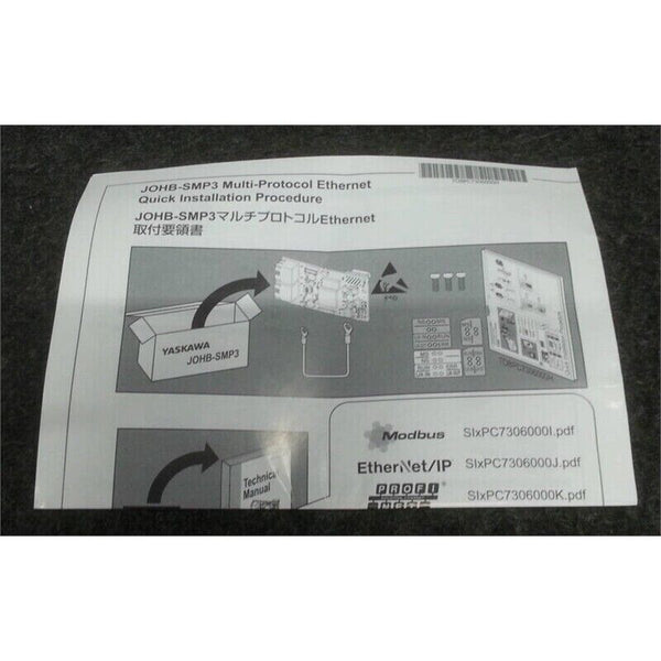 YASKAWA JOHB-SMP3-MA Multi Protocol Ethernet Option Card