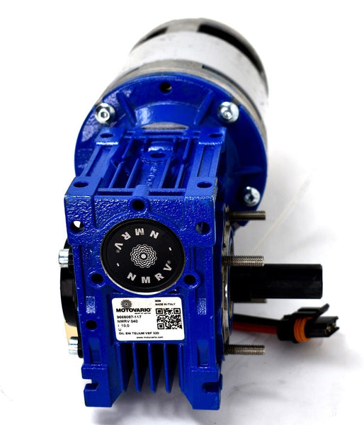 AMER VSF1-40 24v Right Angle Worm Gear Motor for Brush Floor Machine