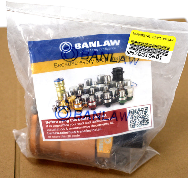 Banal BPLR10BE-CT Receiver Flush Face Orange 10, 3/4" NPT c/w Cap New