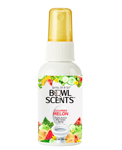 Bowl Scents Toilet Spray 2 oz mini | Prevents Nasty Poop Smell - Traps odor in the Bowl