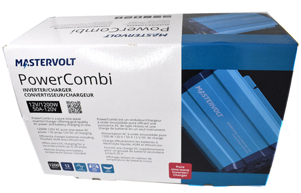 Mastervolt 36211201 PowerCombi Pure Sine Wave Inverter Charger  New
