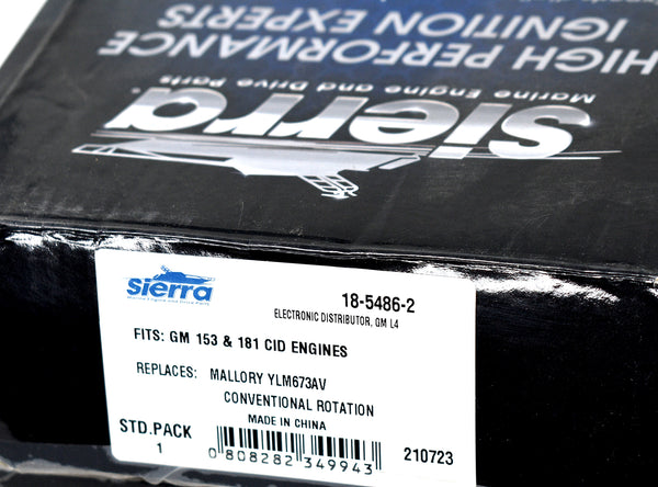 Sierra Marine Point Distributor 18-5312-1 351W Ford Mallory YL554CV