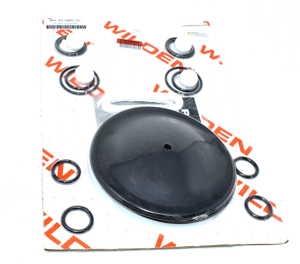 Wilden WIL-02-9805-55 Original Clamped Repair Wet Kit, 1"
