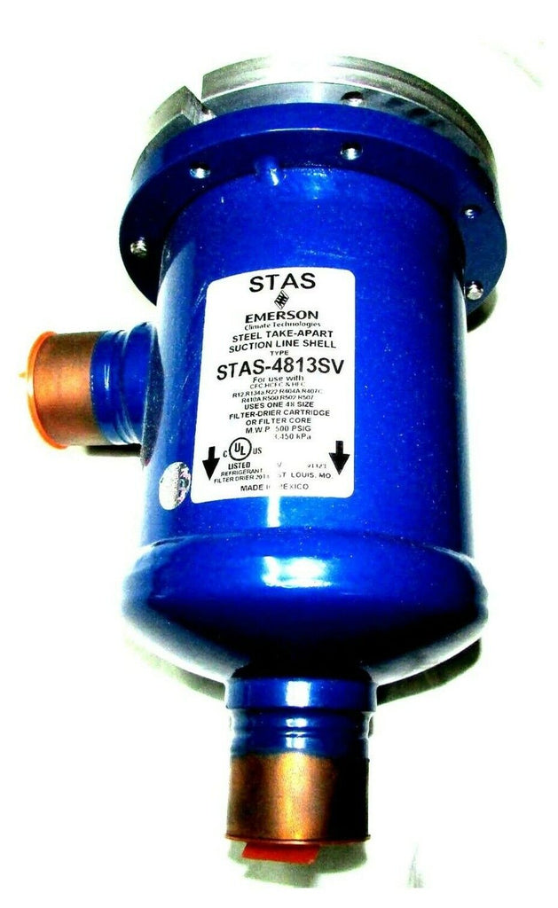 Emerson STAS-4813SV | Steel Take-Apart Suction Line Shell