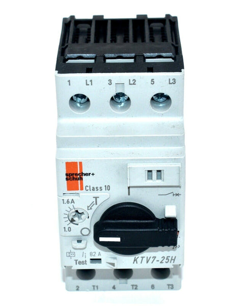 Sprecher + Schuh KTV7-25H-1.6A | Motor Protection Circuit Breaker Unit