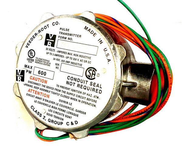 Veeder-Root 769780-014 Pulse Transmitter, 50V, Non Inductive, AC/DC, 24 VDC