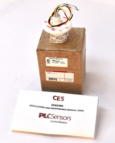 PLCSensors CES/ILF-24-0-10 Photo Sensor, Indoor, 3-Wire, 12-24VDC, 60FC