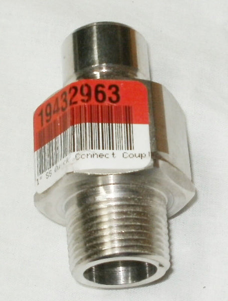Parker SVEAN-12 1" SS Male Quick Connect Coupling 29.7"Hg Vacuum Capacity