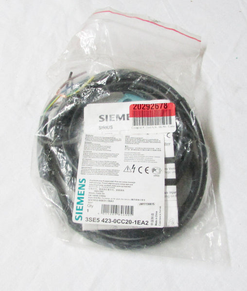 Siemens 3SE5423-0CC20-1EA2 Compact Switch With Connecting Cable, Round Plunger