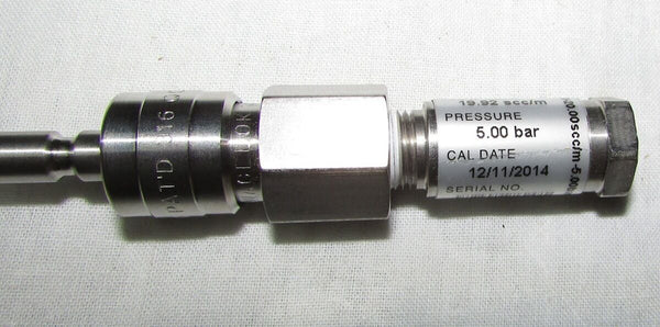 CTS STC-0087 Flow Pressure Valve w/Nozzle, Flow Rate: 19.92scc/m, Pressure:5bar