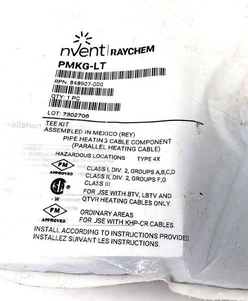 nVent Raychem PMKG-LT PolyMatrix Low-Profile Tee Kit