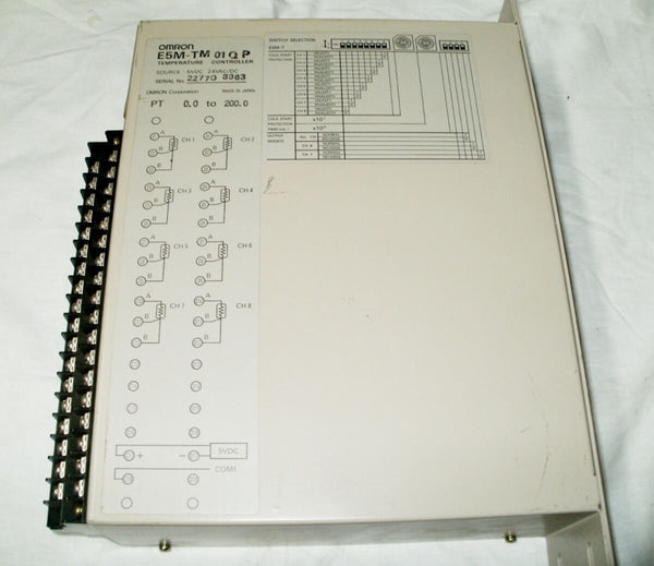 Omron Temperature Controller Control Module E5M-TM-01-QP