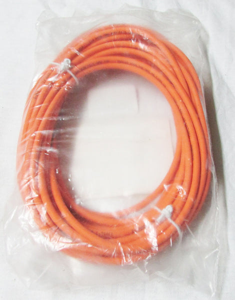 Turck U2518-55 Flexlife Cable 3x24 AWG M8x1 Threaded Coupling Nut 125V 2A Orange