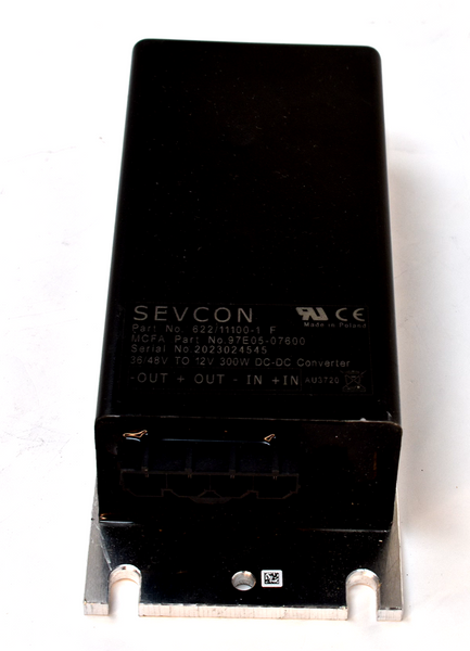Sevcon 622/11100-1 DC-DC Converter, 300W, 36/48V In, 12V Out
