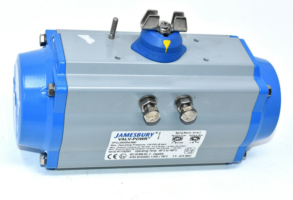 Jamesbury VPL250SR4/5BD - Rack & Pinion Actuator - Aluminum