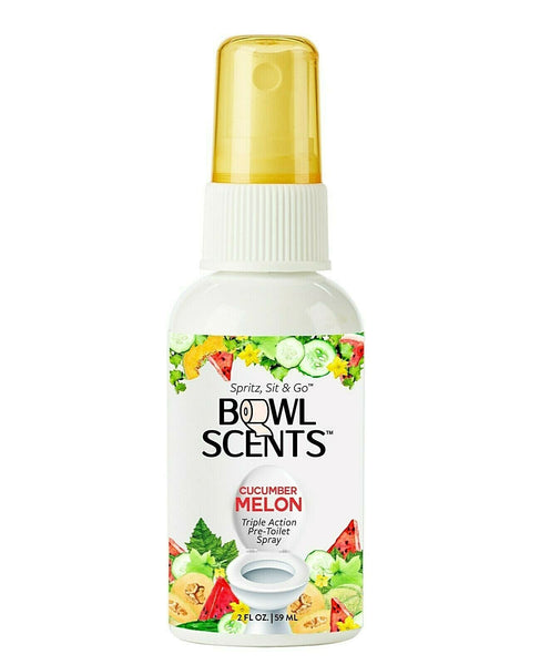 Bowl Scents Toilet Spray easy to use just spritz and sit then flush - Prevents Nasty Poop smell  - Made in USA