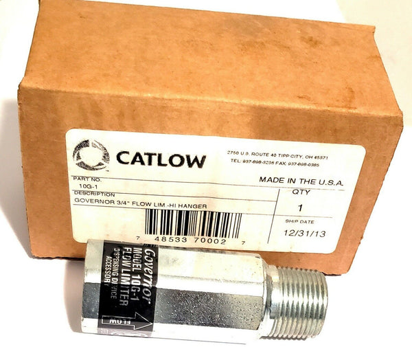 Catlow 10G-1 Governor Flow Limiter | 3/4" Flow LIM HI Hanger | Made in USA