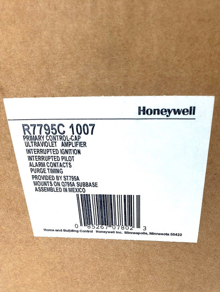 HONEYWELL R7795C-1007 ULTRAVIOLET AMPLIFIER FLAME DETECTOR NOS