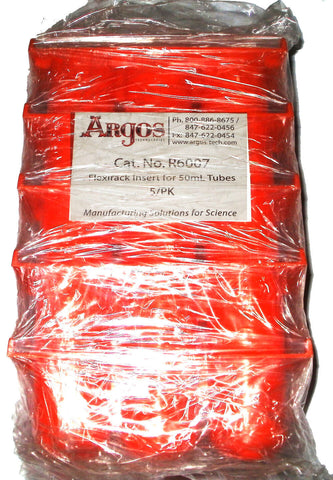 Argos R6007 | Flexirack Insert for 50 ml Tubes 5 Unit Pack | Argos Technologies