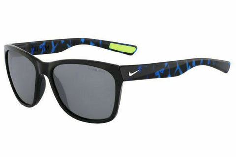 Nike Vital Sunglasses EV0881-042 | Black / Game Royal Tort / Grey W/ Silver Lens
