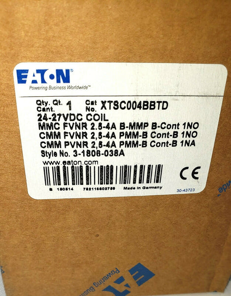 Eaton XTSC004BBTD 24-27 VDC Coil | Made in Germany