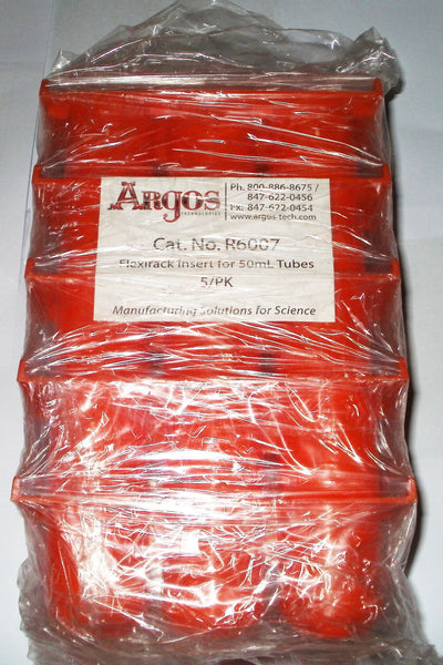 Argos R6007 | Flexirack Insert for 50 ml Tubes 5 Unit Pack | Argos Technologies