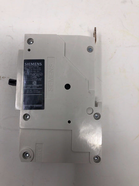 Siemens HGB1B030B Molded Case Circuit Breaker, 30A, 277VAC, 1Pole