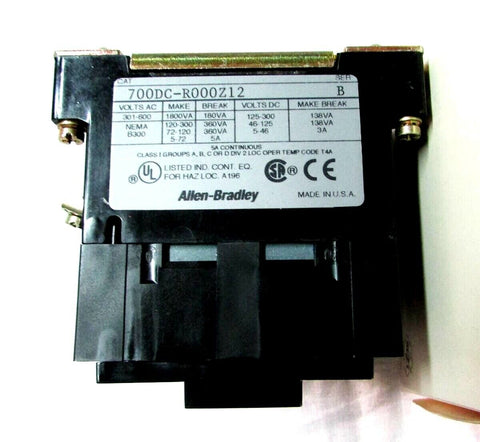 Allen Bradley 700DC-R000Z12 | Bulletin 700 Type R Electrical Held Relay RELE0125