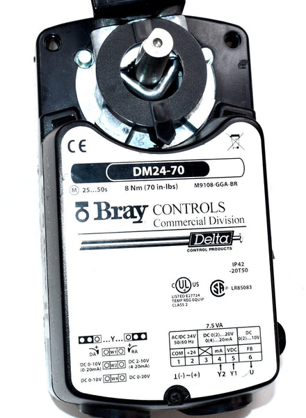 Bray DM24-70 Electric Actuator w/Ball Valve, 1-1/4", 7.5 Va
