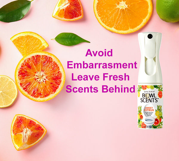 Bowl Scents Pre-Toilet Spray | Prevents Nasty Poop Smell | 5 oz - 2 Unit Listing