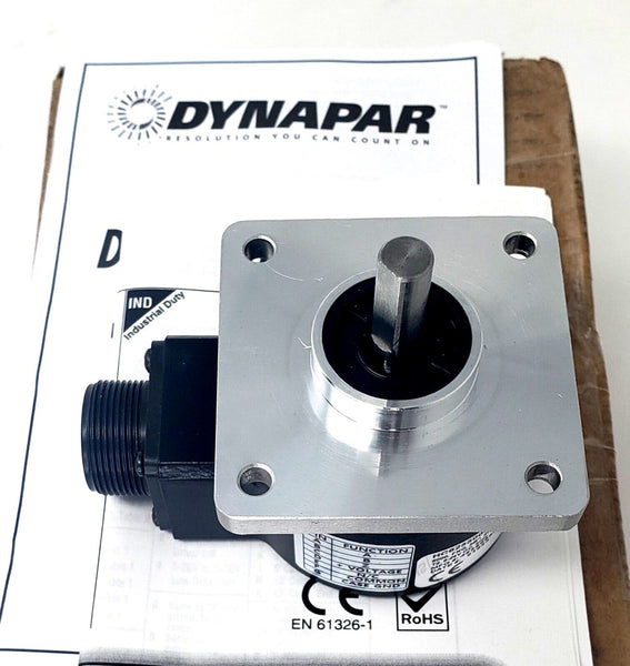 Dynapar HC62550000111 Incremental Shafted Encoder, 5000PPR, Size 25