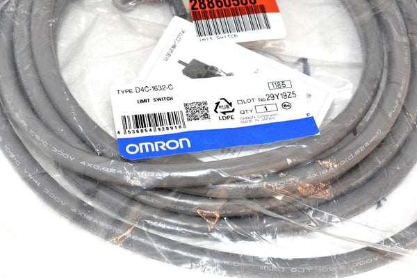 Omron D4C-1632-C Limit Switch 16mm Thick Body