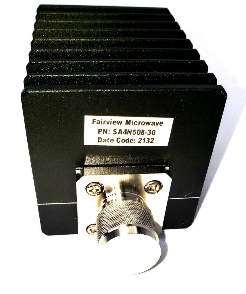 Fairview SA4N508-30 Fixed Attenuator N Male (Plug) to N Female (Jack), 50W, 30dB