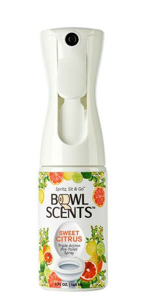 Bowl Scents Toilet Spray 5 oz | Prevents Nasty Poop Smell | Ships Same Day