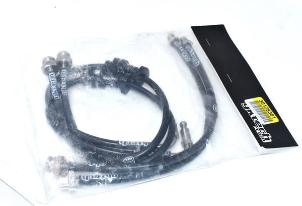 GKTECH R32X-HDDL Braided Brake Line Set for Nissan Skyline R32 GTS-T