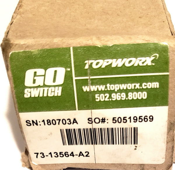 TopWorx 73-13564-A2 | Go Switch Magnetic Limit Switch 120VAC/4A, 24VDC/3A | New