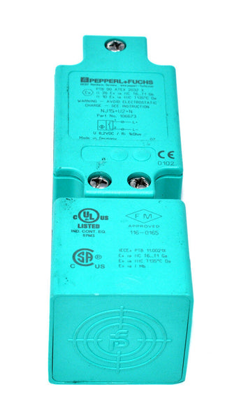 Pepperl+Fuchs NJ15+U2+N Inductive Proximity Sensor, 15mm, 8V