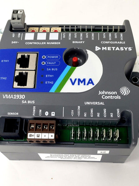 Johnson Controls MS-VMA1930-0 Integrated VAV Controller/Actuator