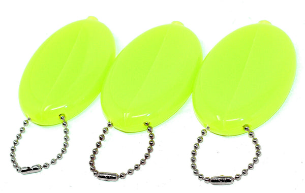 3 Oval Squeeze Purses | Popular Neon Colors | Multi-Purpose Holds Keys & more